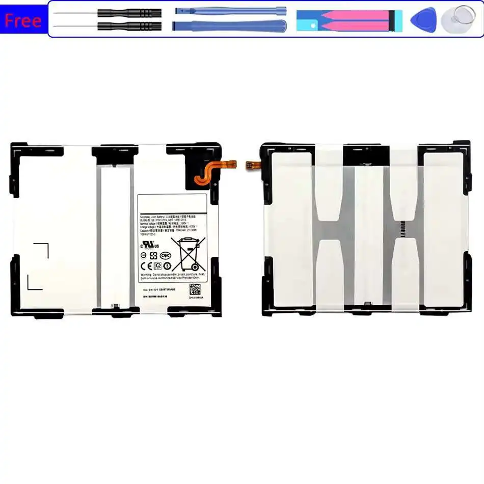 

7300mAh For Samsung Galaxy Tab A2 10.5 SM-T590 T595 High-Capacity Tablet Battery EB-BT595ABE Long-Lasting