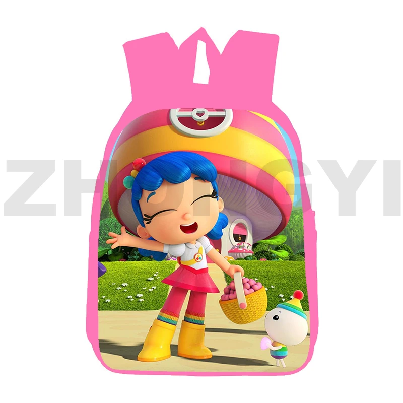 

Cute Girls 3D True and The Rainbow Kingdom Backpack 12/16 Inch Waterproof Travel Bag Preppy Style Women School Bags Kids Bookbag