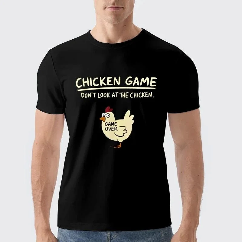 

Festive Print Christmas T-Shirt, Unisex Loose Crewneck Short Sleeve Cotton Tee, Casual Holiday Top, Perfect Christmas Gift