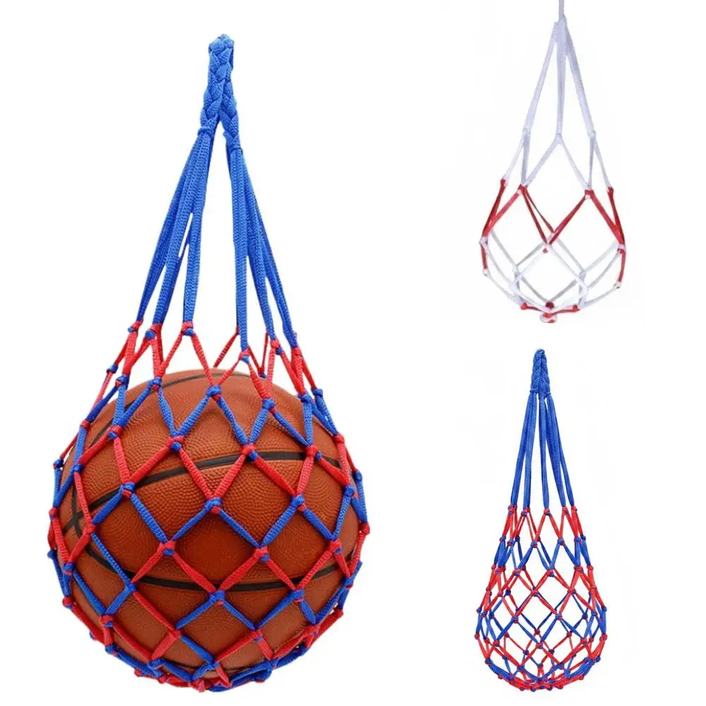 Single Ball Carrying Net Bag Basketball Soccer Football Mesh Storage Bag  Portable Sports Ball Holder Volleyball Bag