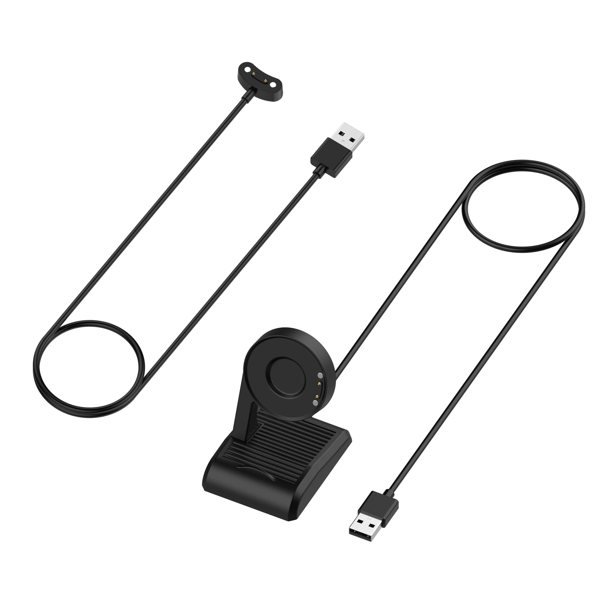 Adaptador de cargador para reloj inteligente, Cable de carga USB para Ticwatch Atlas/Pro 5 Enduro/X/3/Ultra/LTE/E3, accesorios para reloj inteligente Pro5