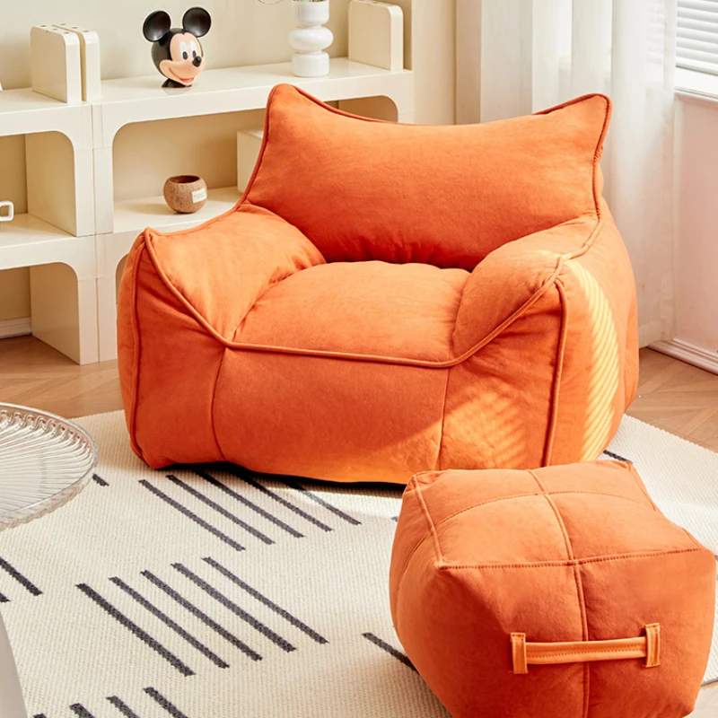 Bean Bag Sofas Chair Sofa Korea Living Room Beanbag Relaxing Mini Modern Bags Floor Furniture Chairs Frameless Romantic Adult image 6