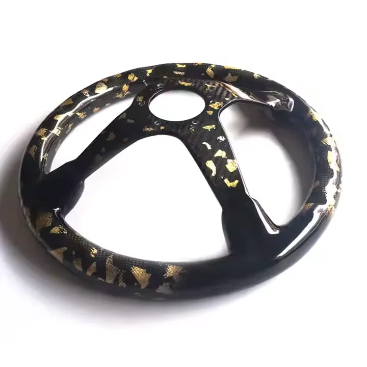Hot-selling State-of-the-art Custom Carbon Fiber Car Steering Wheel Advanced Business Fashion Auto Accessories