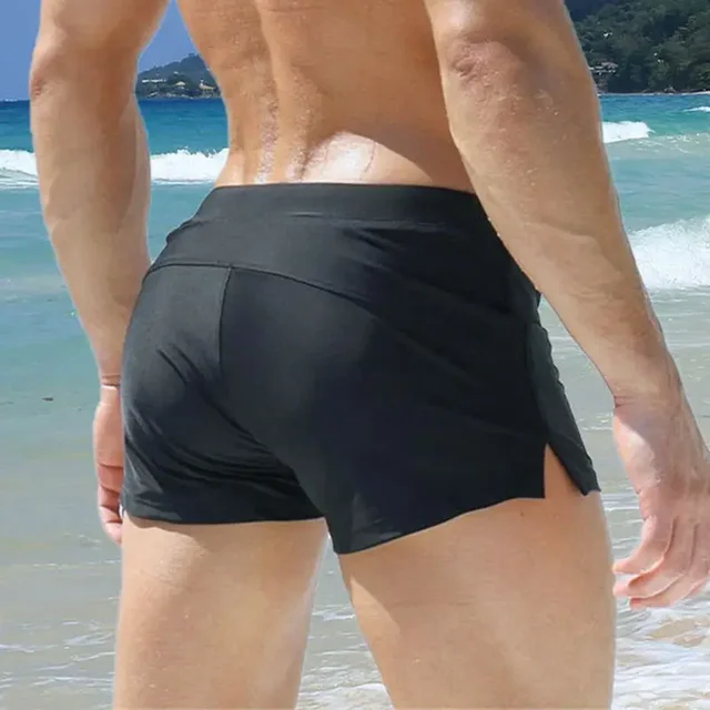 JOCKMAIL Mens Swimwear Short Swim Trunks Bathing Suit Swim Brief Beach Short Square Leg Board Short with Zipper Pocket Summer 5 JOCKMAIL Mens Swimwear Short Swim Trunks Bathing Suit Swim Brief Beach Short Square Leg Board Short with Zipper Pocket Summer 5