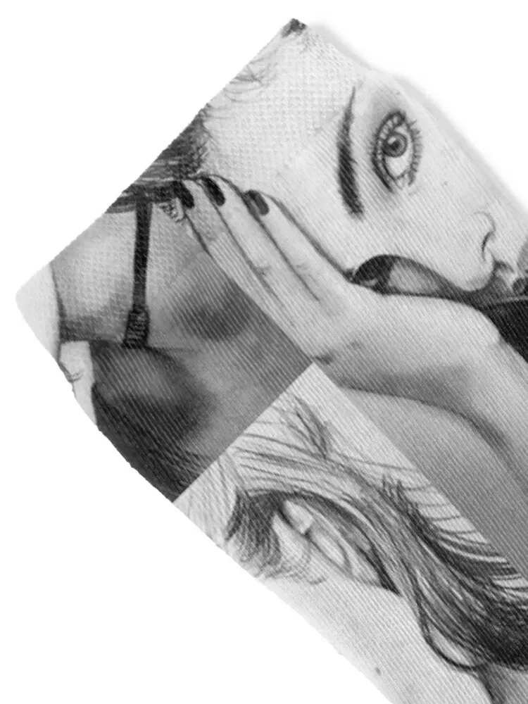 جوارب ناتالي بورتمان للجري في أرضية الشتاء الدافئة هدايا مضحكة جوارب للرجال والنساء