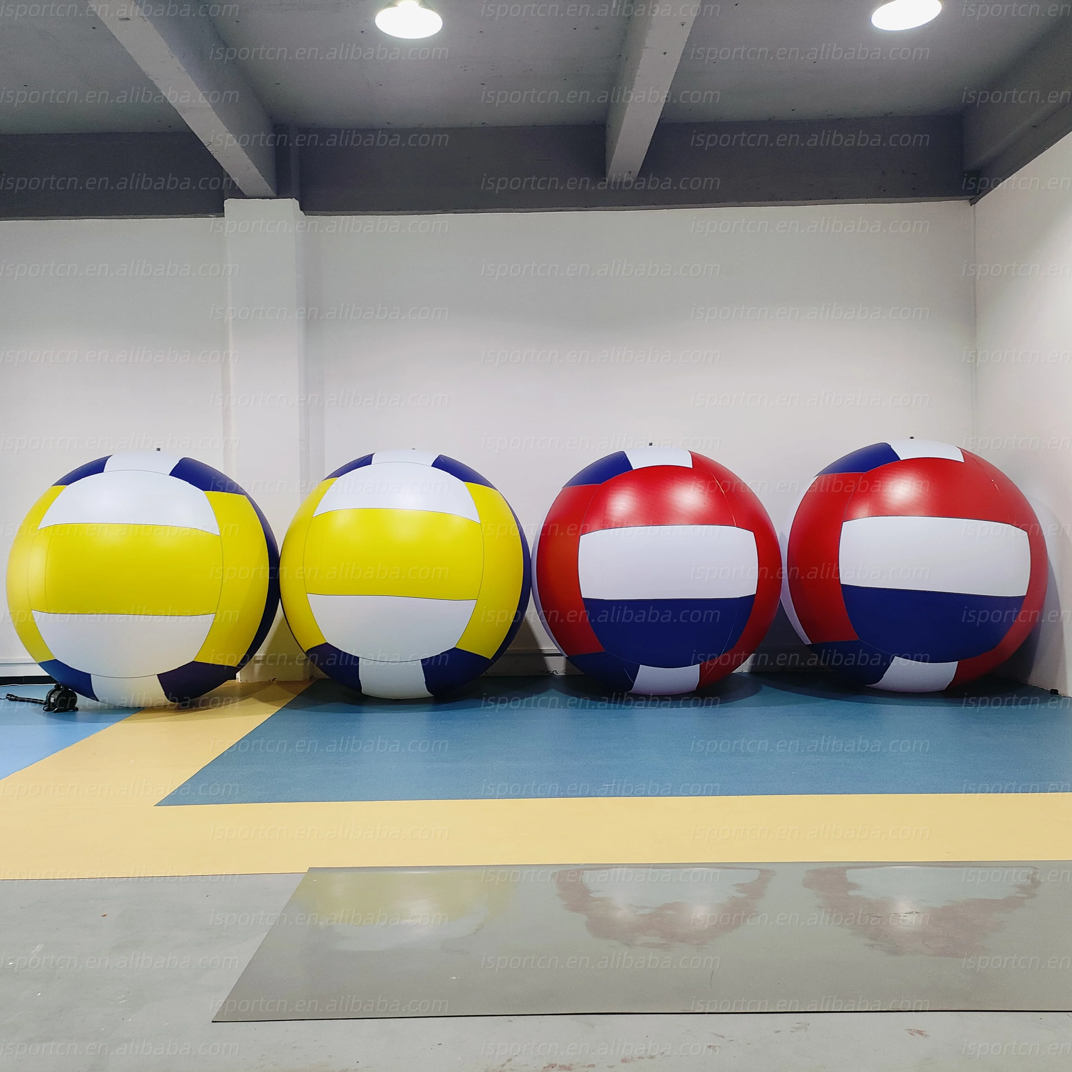 

Custom Logo Giant Advertising Inflatable PVC Big Beach Ball Colour Spray Painting Big Inflatable Volleyball Ball