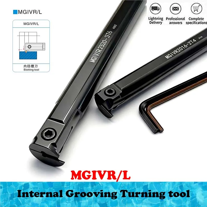 

MGIVR MGIVL 2016 MGIVR2016 MGIVR2016 MGIVL2016 2,5 1,5 2 3 4 Токарный станок для обработки внутренних канавок Оправка Держатель токарных инструментов Инструменты с ЧПУ