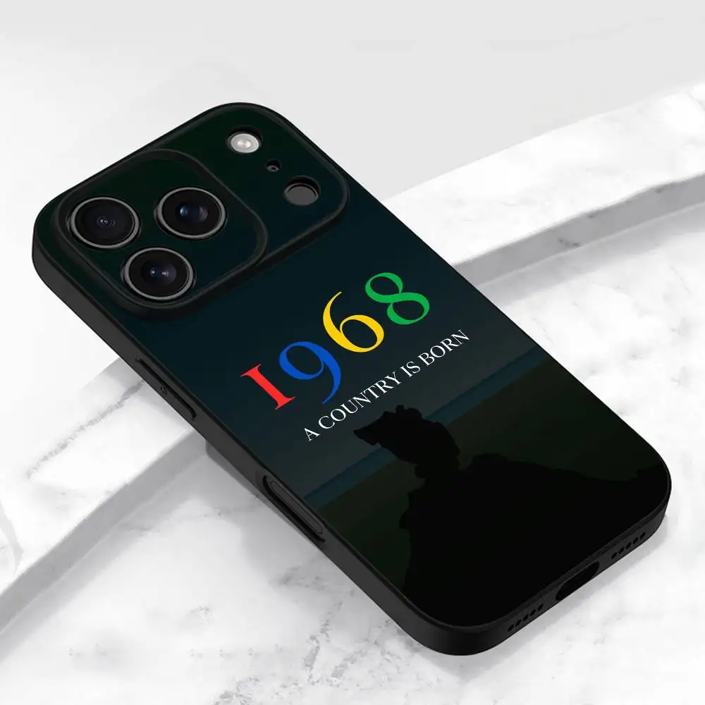 Coque de téléphone de voyage avec drapeau de passeport mauriceux, pour iPhone 17,16,15,14,13,12,11,Pro,Max,Plus,E,Air,Mini, housse de protection noire