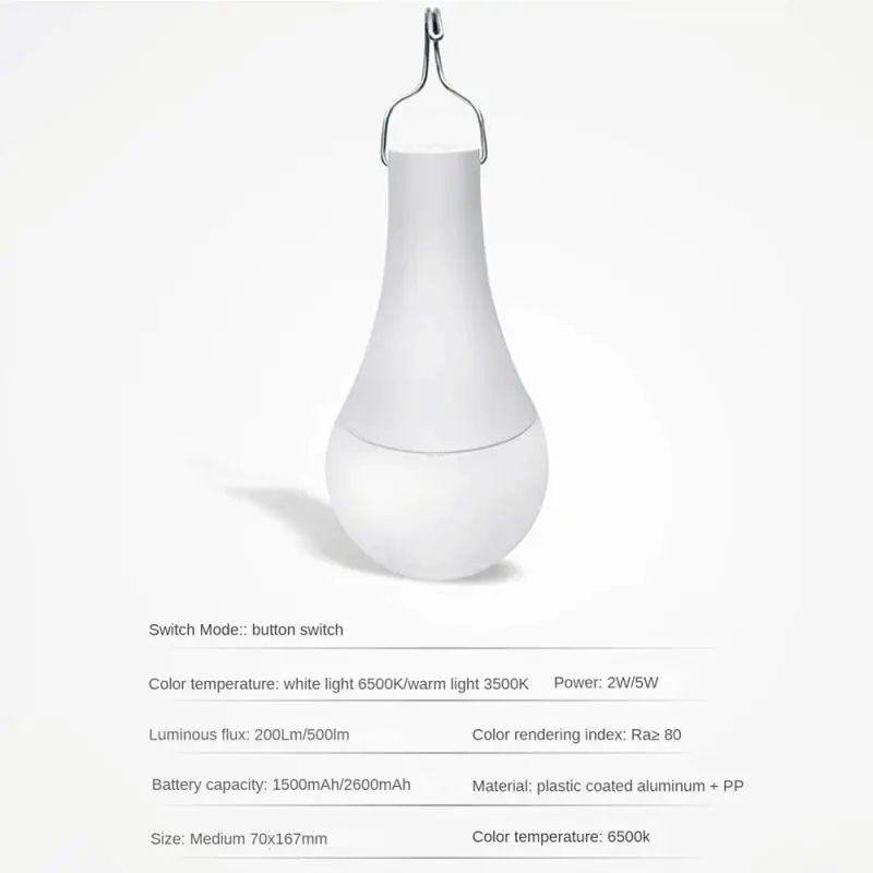 LED Lamp Practical Emergency Use Portable Energy Saving Multi-function Use Usb Emergency Light In Case Of Power Failure Lamp