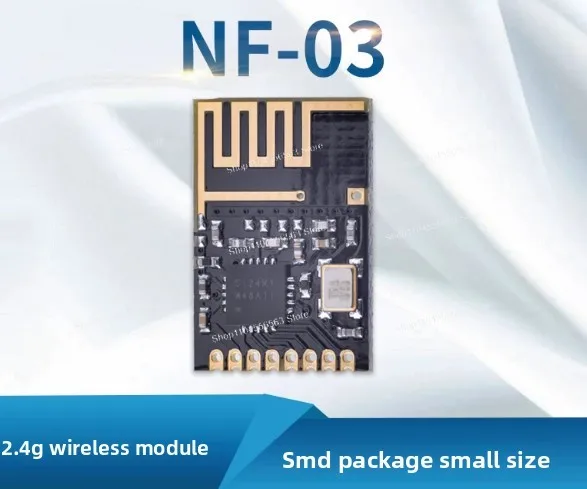 2.4G Wireless SPI Mini Module Chip | Transparent Transmission | NF-03