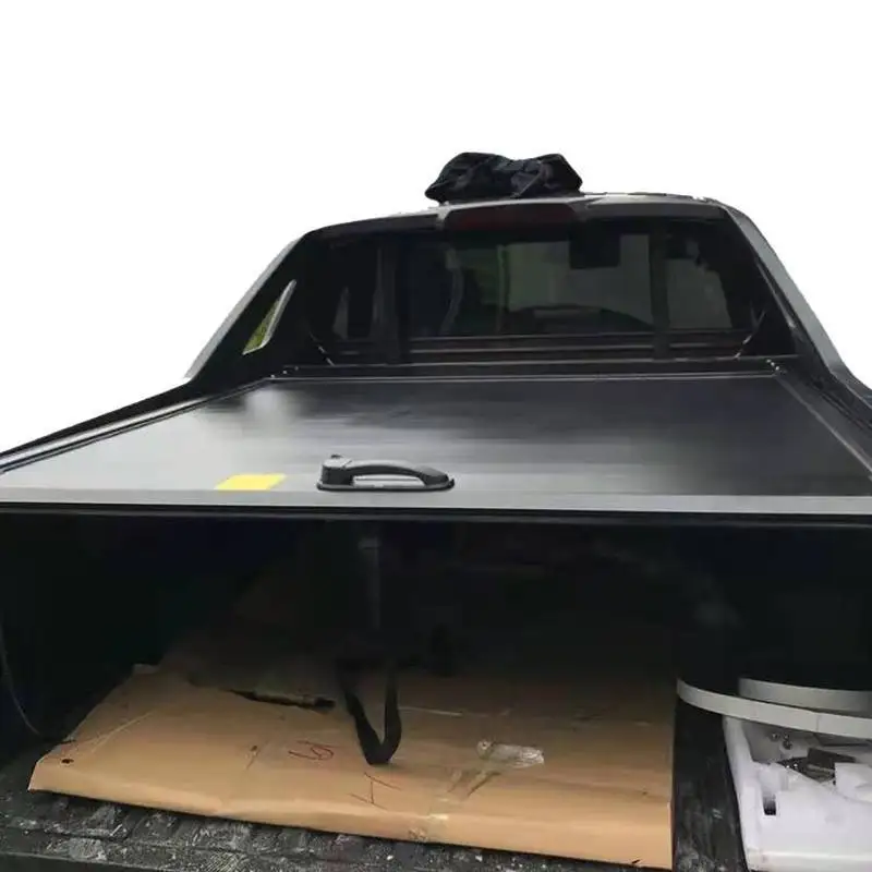 Automatic High Quality Manual Operated Aluminum Tonneau Cover For Pickup Truck Bed Retractle Roller Lid Wat