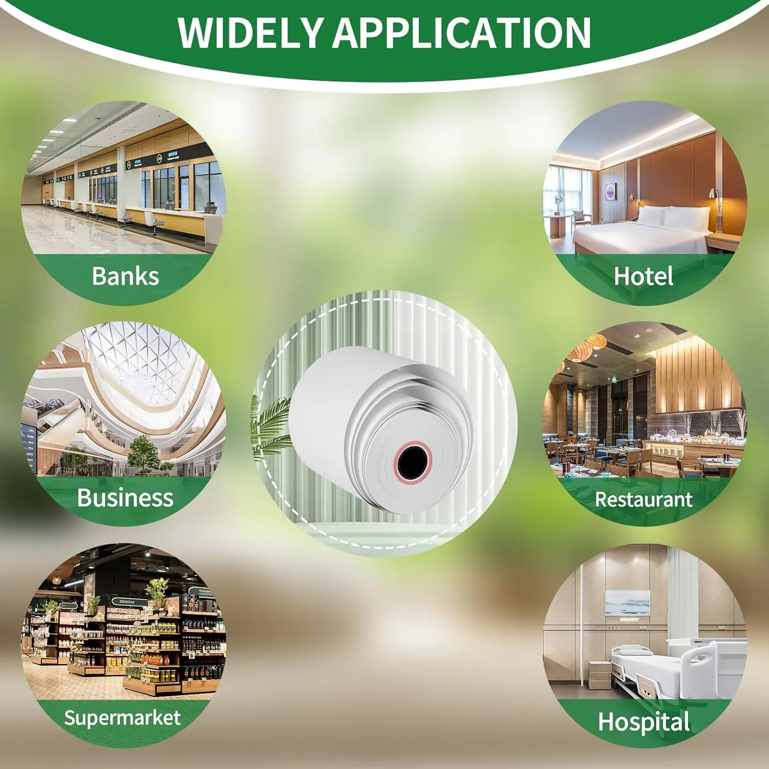 1PK ورق الطابعة الحرارية 57*40 مللي متر POS ماكينة تسجيل المدفوعات النقدية استلام لفة الورق الحراري كاميرا الأطفال ورق طباعة فوري الملحقات #6