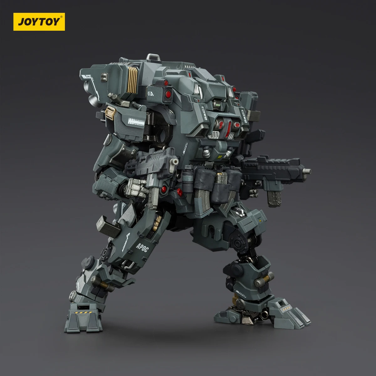 Joytoy figura de ação apoc série sombra ferro vanguard céu striker tempestade lucis bedrock albus assalto pesado mech modelo brinquedos kit