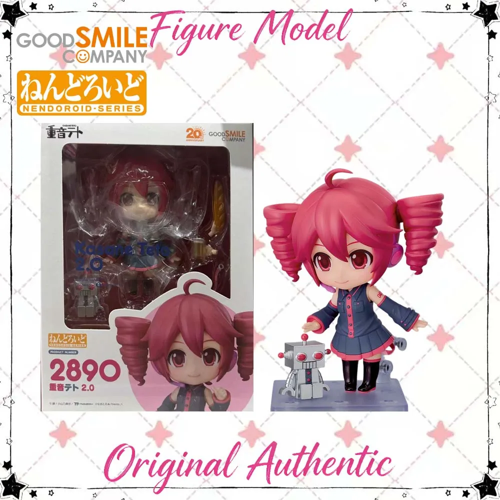 Figura Original de Good Smile Nendoroid Kasane Teto, Figura de Anime Coleccionable