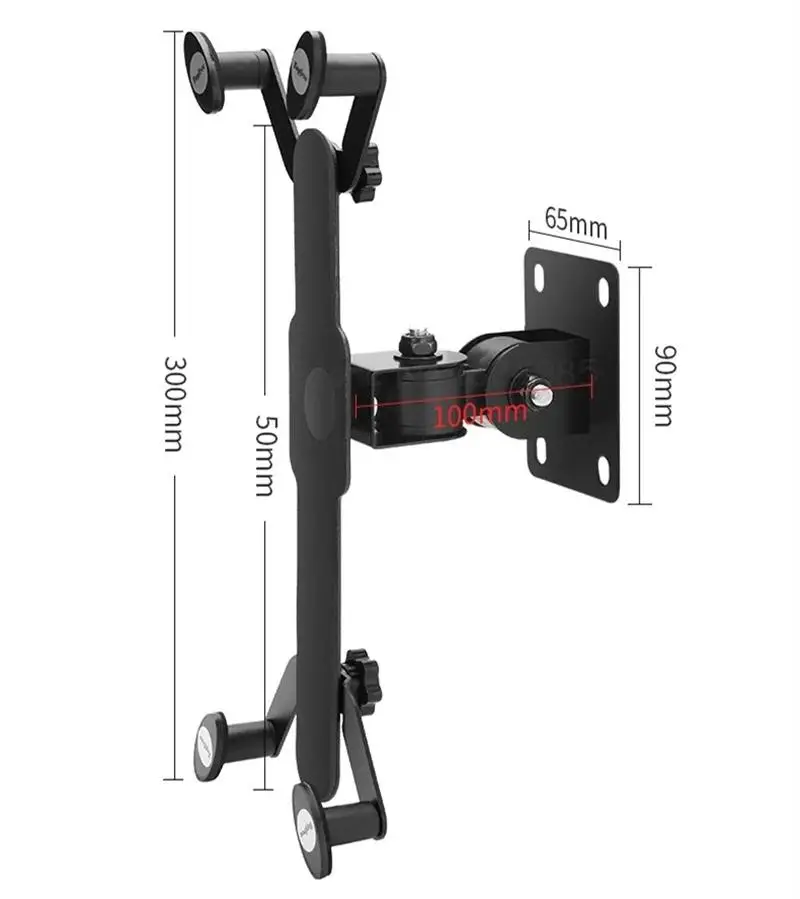 حامل لوحي مثبت على الحائط ، دوران ، حامل أقراص ، زاوية ، دعامة إمالة 90 درجة ، 7-13 بوصة ، تابلت ، كمبيوتر لوحي
