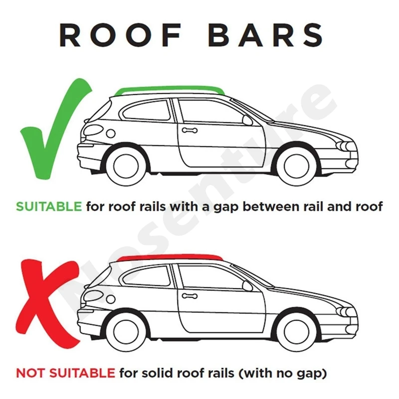 Crossbars Fit for MG ZS Rooftop Aluminum Luggage Roof Rack Cross Bars with Lock Roof Rail Luggage Carrier Travel Camping Parts