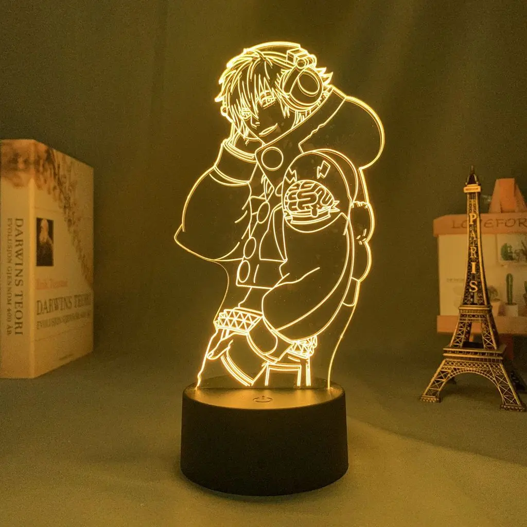 

Anime DRAMAtical Murder Seragaki Aoba Acrylic Remote Control Night Light Cartoon LED Lamp Bedroom Living Room Decor Xmas Gift