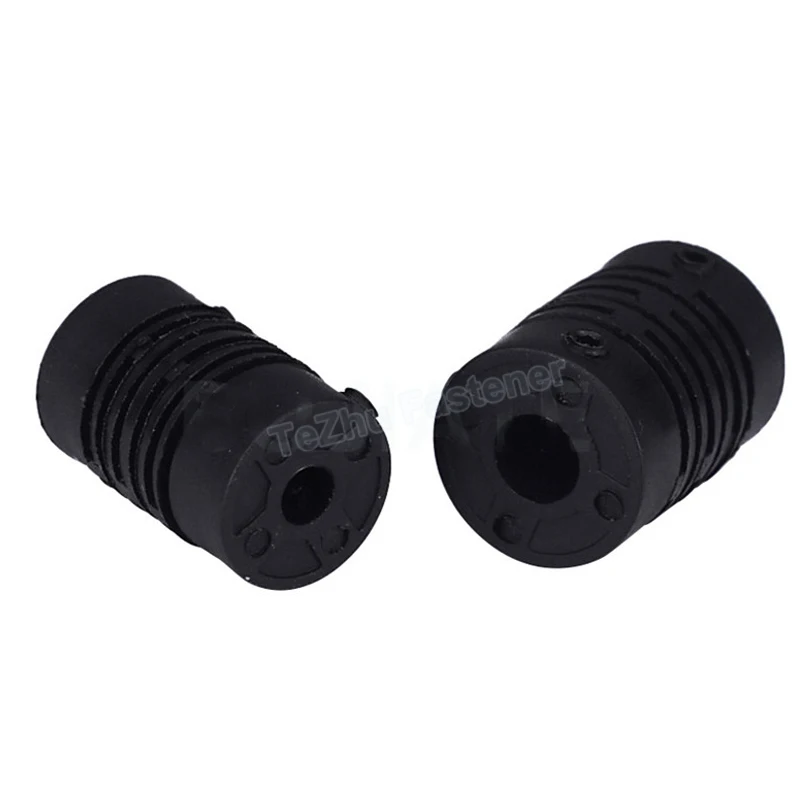 1PC Bore 4x4mm 6x6mm 8x8mm Nylon Plastic Flexible Couplings Coupler Coupling Encoder Elastic Motor Coupling