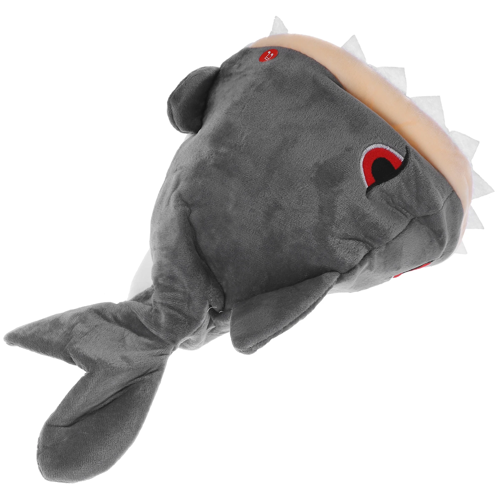 Cappello da squalo elettrico premium con 72 brani, divertente design in movimento per bambini, regalo di compleanno, festa di carnevale, spettacolo teatrale, animale