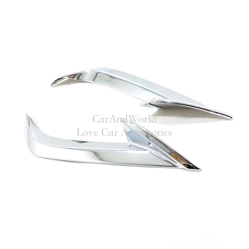 For Toyota Avalon XX50 2019-2025 Rear Fog Light Cover Tail Lights Frame Panel Molding Strip Trims ABS Chrome Car Accessories view 6