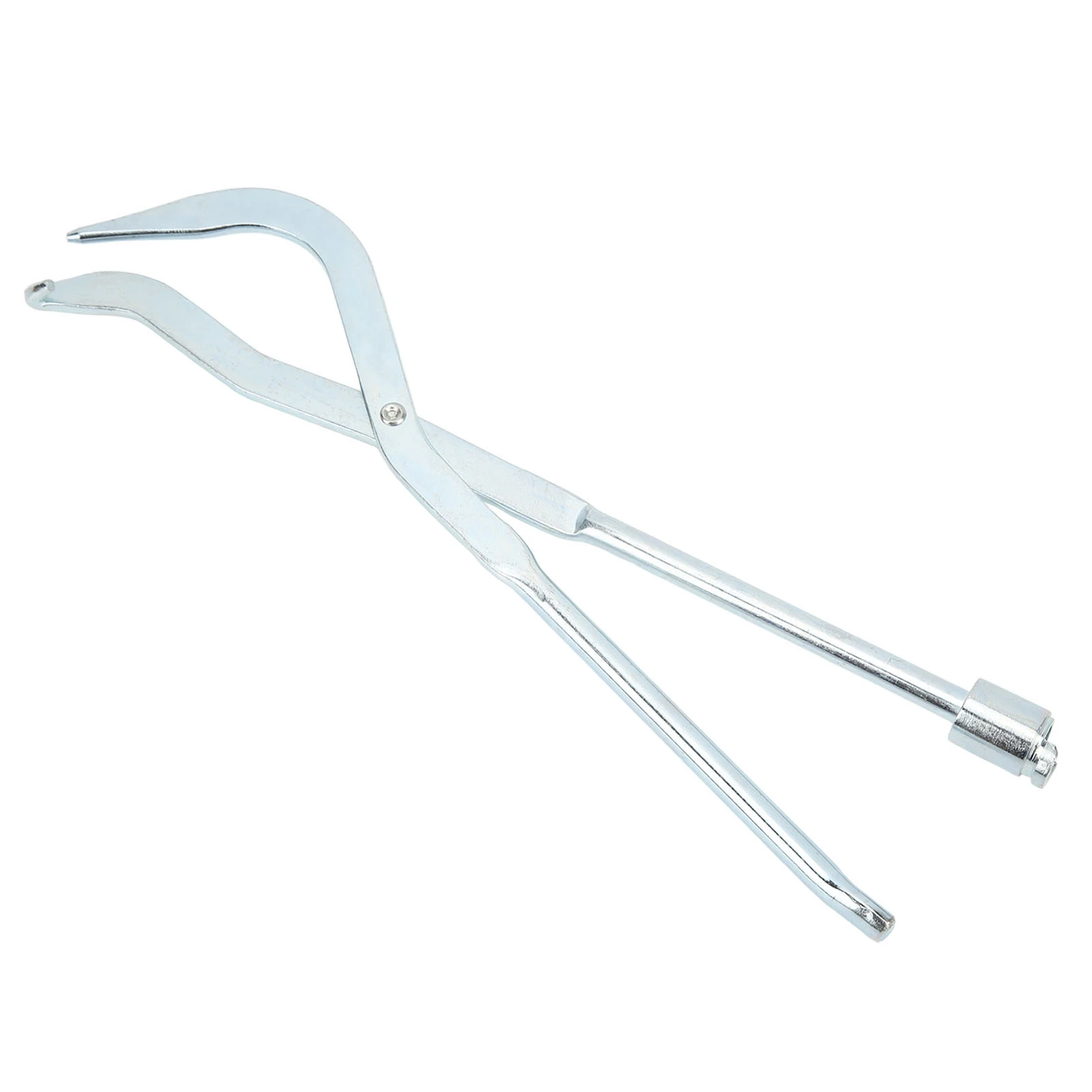 

Silver Chromium Plated Steel Double Ended Brake Spring Pliers Drum Brake Return Spring Tool