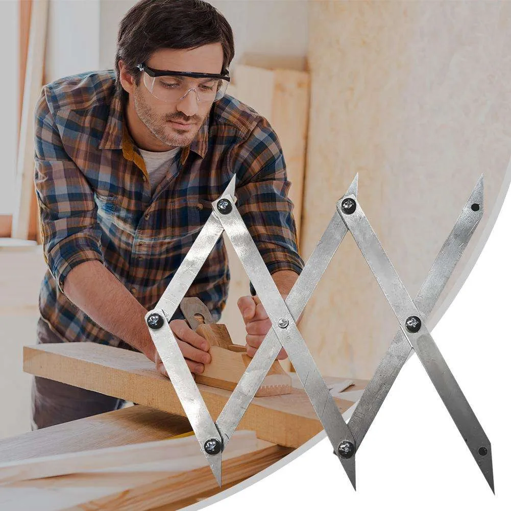 3 Point Center Finder for Precise Measurements, Picket Master Pro, Woodworking Center Finder Marking Tool, Center Point Finder