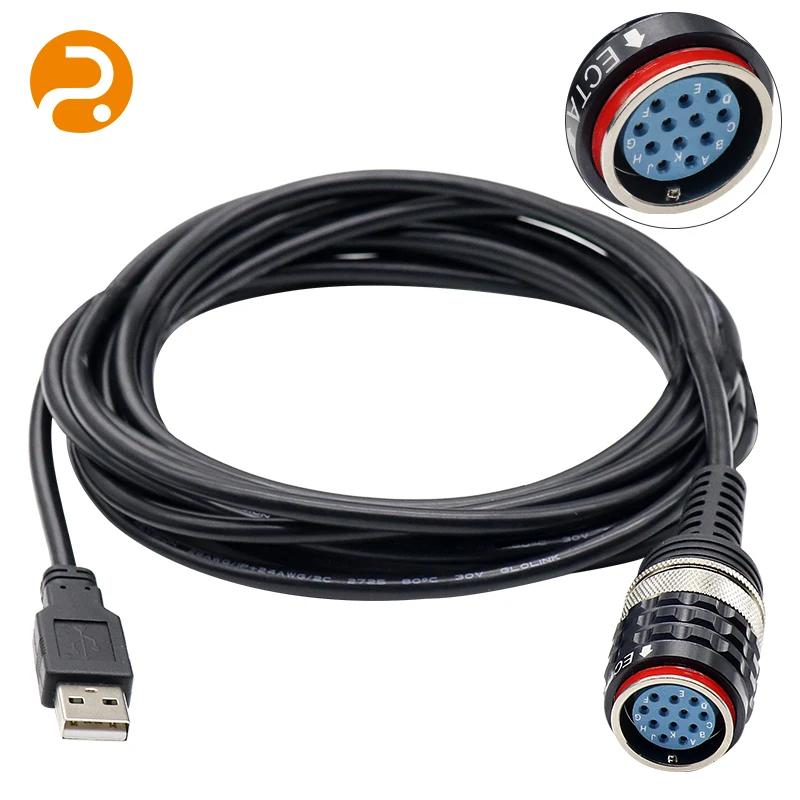 

High Quality Factory Supply 2 Cable For 88890304 Vocom1 Vocom2 Testing Cable Truck Car