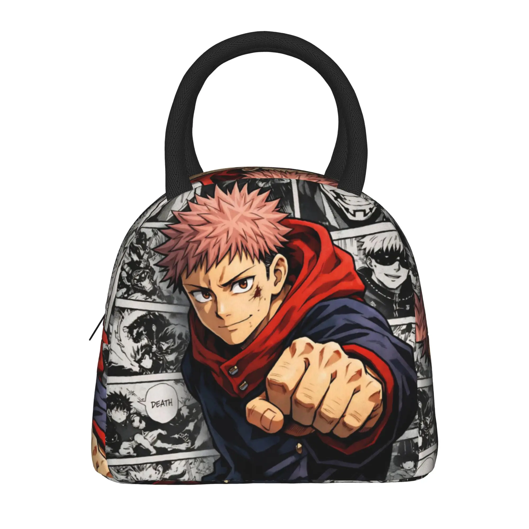 Lunch Boxes Itadori Yuji  Merch  JJK Anime  Food Box Unique Design Cooler Thermal Bento Box For School