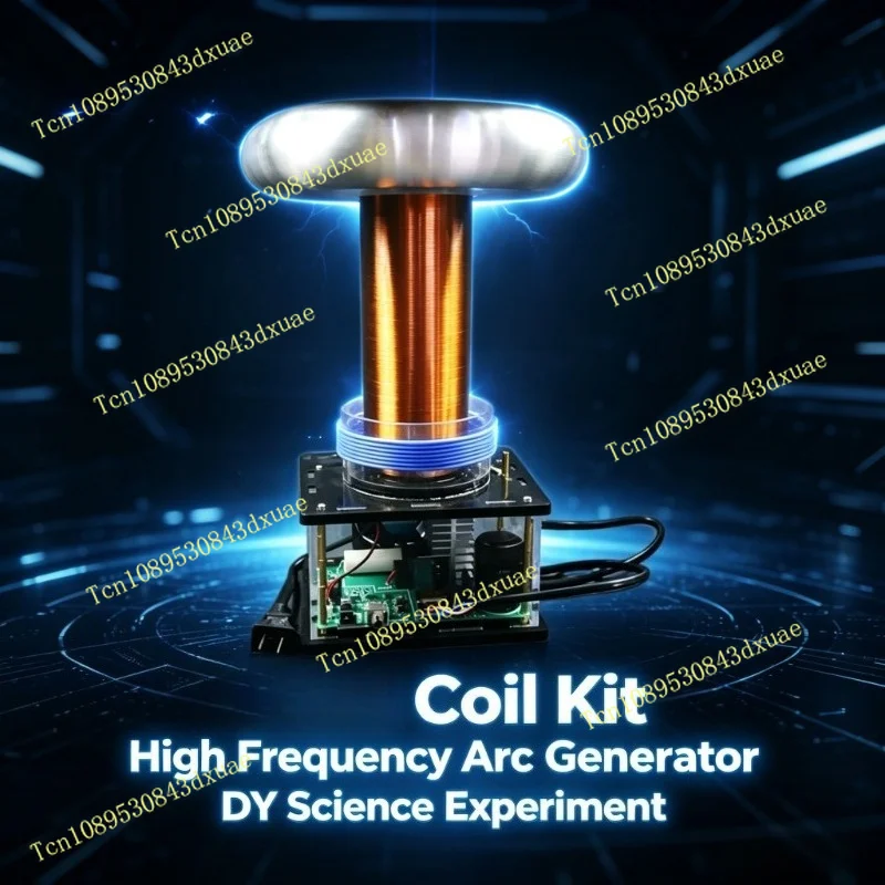 Induction Arc Music Coil DIY Kit Finished Product High Power Pulse High Voltage Electric Arc Module