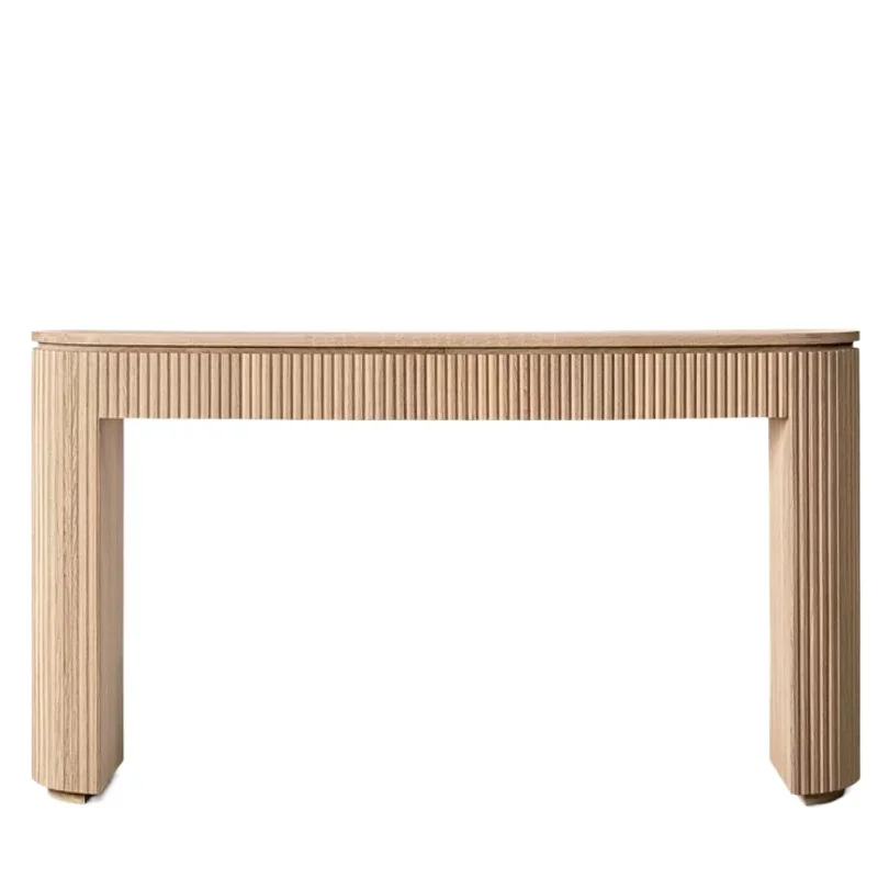 

American solid wood retro storage TV cabinet living room home decoration entrance cabinet