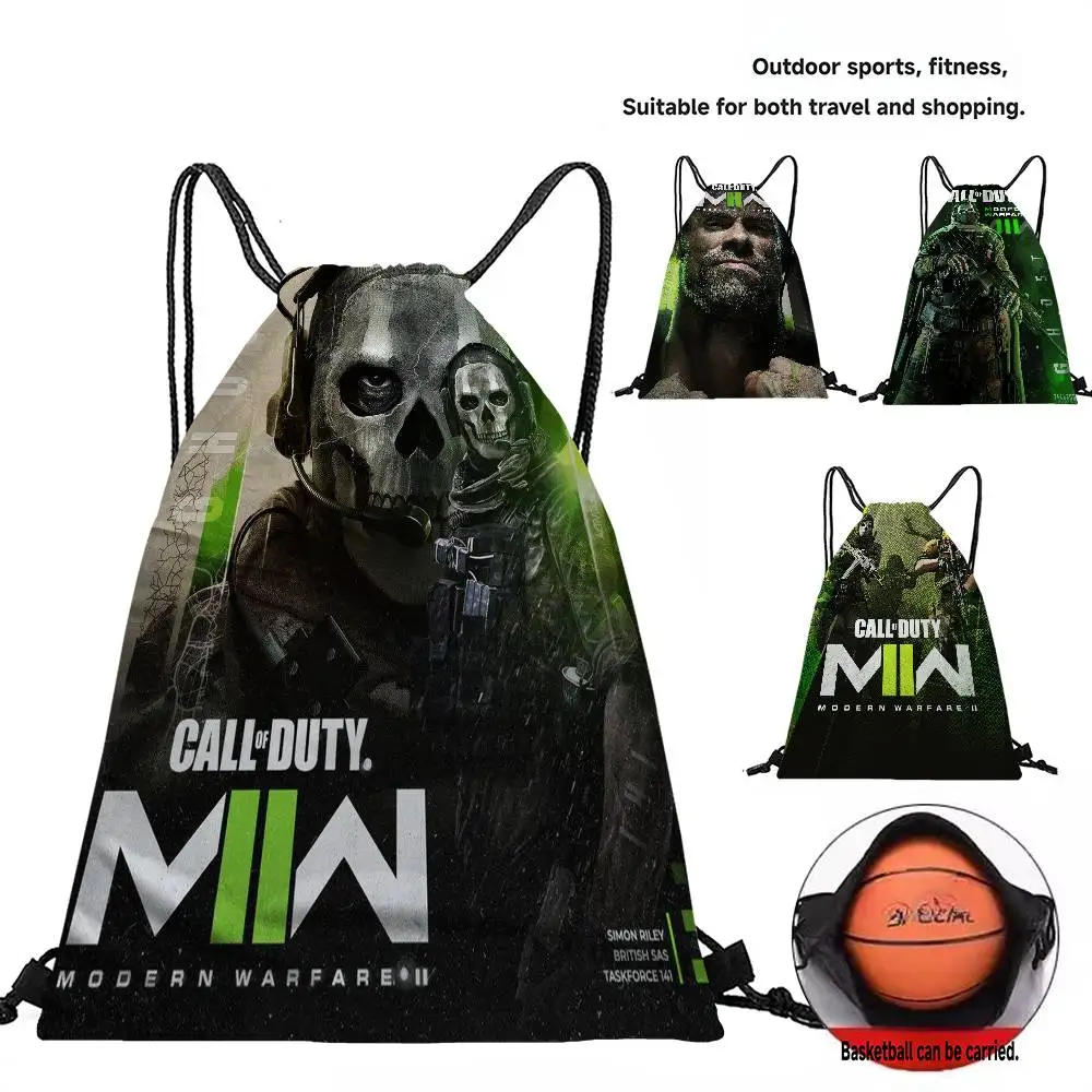 Game Call of Duty 1 Piece Drawstring Bag Backpack, Adjustable Drawstring Backpack, Storage Bag, Drawstring Pocket - view 6
