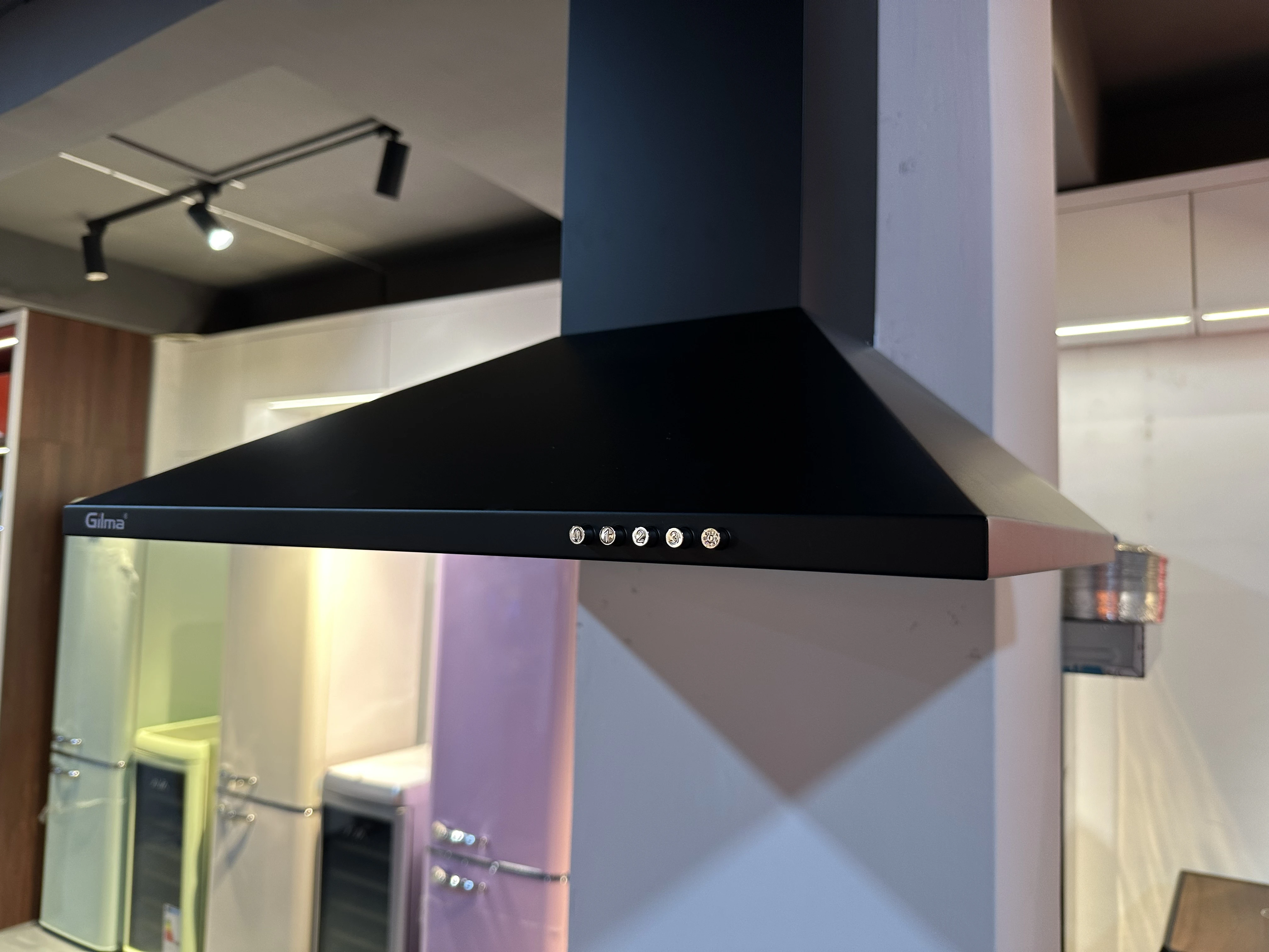 Canopy Range Hood Stainless Steel Wall Range Hood 60/90cm Slim Design Wall Mounted Kitchen Rangehood Exhaustor 220v 50/60hz