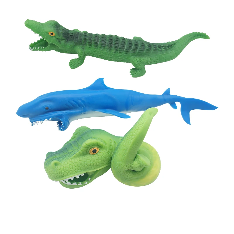 1 pcs New strange toys vent memory sand dinosaur lalalale dinosaur decompression stretching toys