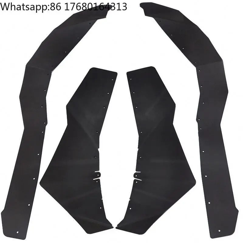 For YongJin for Can Am Maverick X3 Extended Mud Flaps Guards Fender Flares 4Pieces