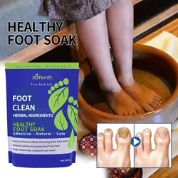 10pcs/Bag Foot Cleansing Soak Gel Dehumidification Detox Relieve Fatigue Natural Herbal Foot Bath Capsule Shape Up Care