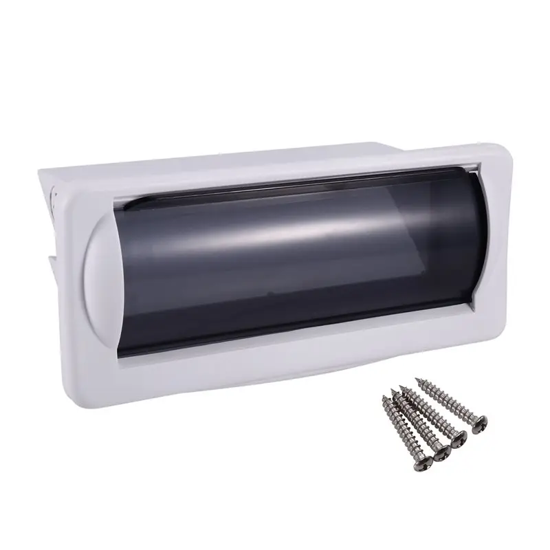 

ABXN-Waterproof Protection Box For CD Plastic Yacht Audio Cover, Radio Cover For Motorboats, Ship Yacht