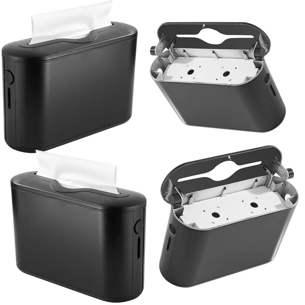 Countertop Paper Towel Dispenser Multifold Paper Towel Holder Hand Towel Dispenser Facial Napkin Holder for Bedroom Toilet