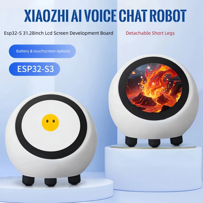 ESP32-S3 1.28-Inch LCD Screen N16R8 Development Board DeepSeek AI Voice Chat Robot ESP Home Assistant Supports WIFI, Bluetooth