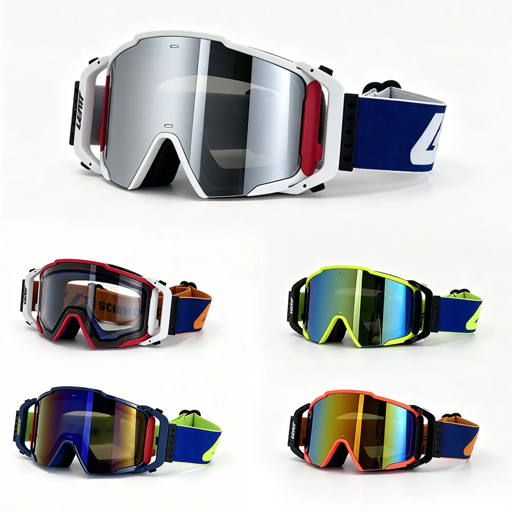 High-Quality Motorcycle Goggles UV400 Motocross Racing Glasses Cycling Mountain Bike Glass Protective Eyewear for Racers