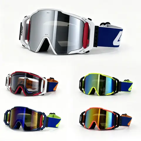 High-Quality Motorcycle Goggles UV400 Motocross Racing Glasses Cycling Mountain Bike Glass Protective Eyewear for Racers