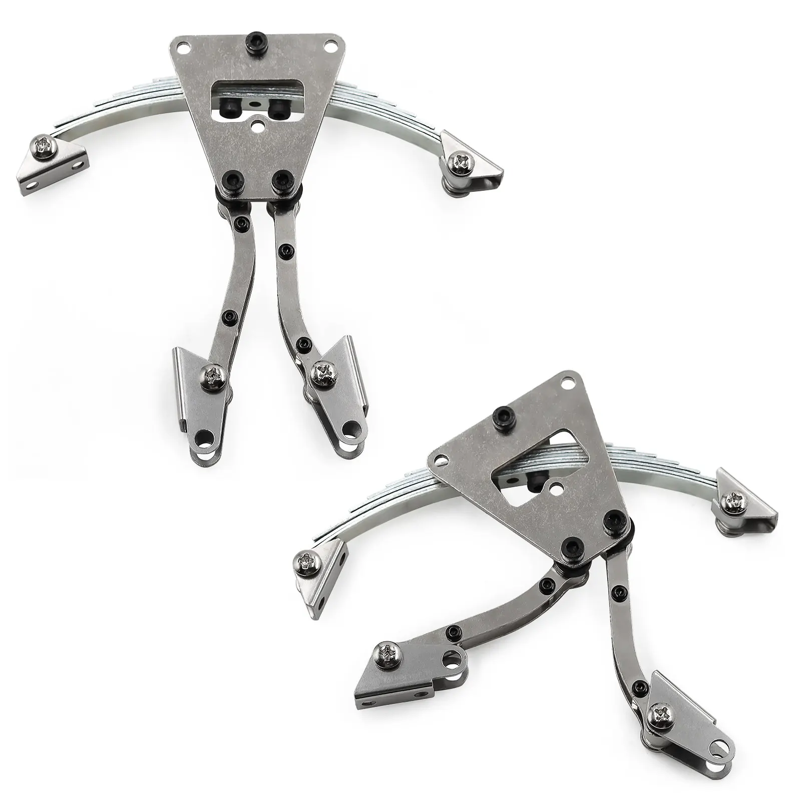 RC Truck Suspension Lift Kit – Steel Leaf Spring & Lugs for 1/14 Tamiya Tractor Trailer Model Car Accessories