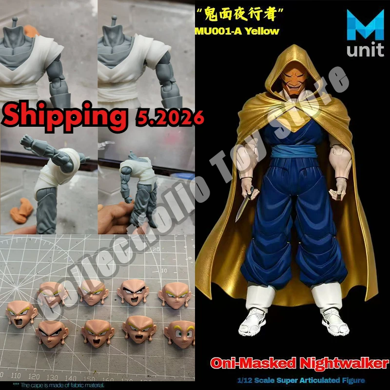 MA Studio Oni-mascarado Nightwalker Vegito Figura de acción MA Studio Vegito Dragon Ball Z SHF Super Saiyan Vegeta 3.0 Modelo de cuerpo