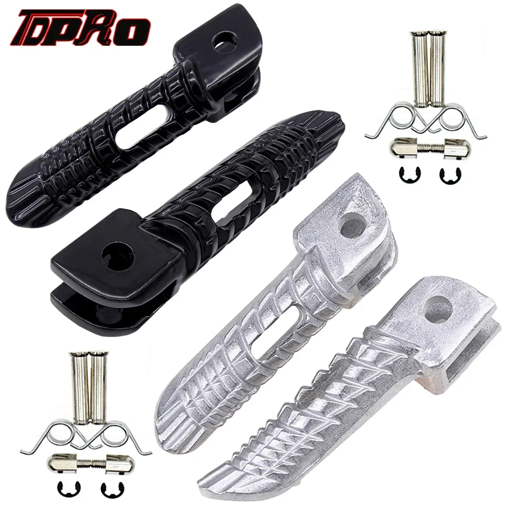 Motorcycle Front&Rear Footrests Motor Foot Pegs Pedal For Suzuki GSXR600 GSXR750 GSXR SV650 SV1000 GSXR1000 2001-2008