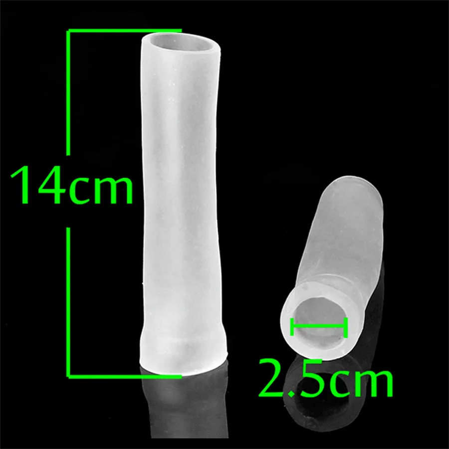 Penis Clamping Kit For Penis Enlargement Extender Stretcher Replacement Silicone Sleeves For Vacuum Cup Glans Protector Cap