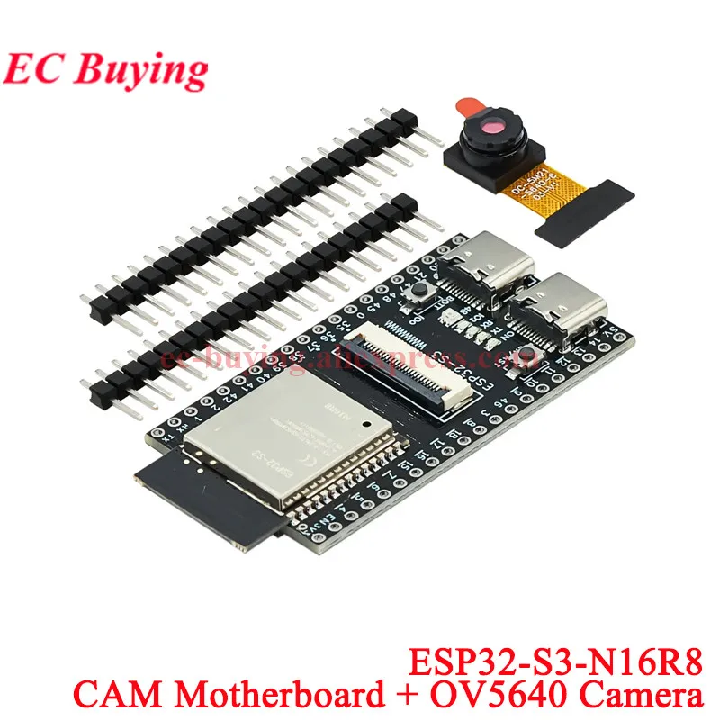ESP32-CAM-MB ESP32 Seriell zu WiFi BLE Typ-C MICRO Kameramodul Entwicklungsboard CH340 FT232 GC2145 OV2640 OV3660 ESP32-S3-N16 – Detail 19