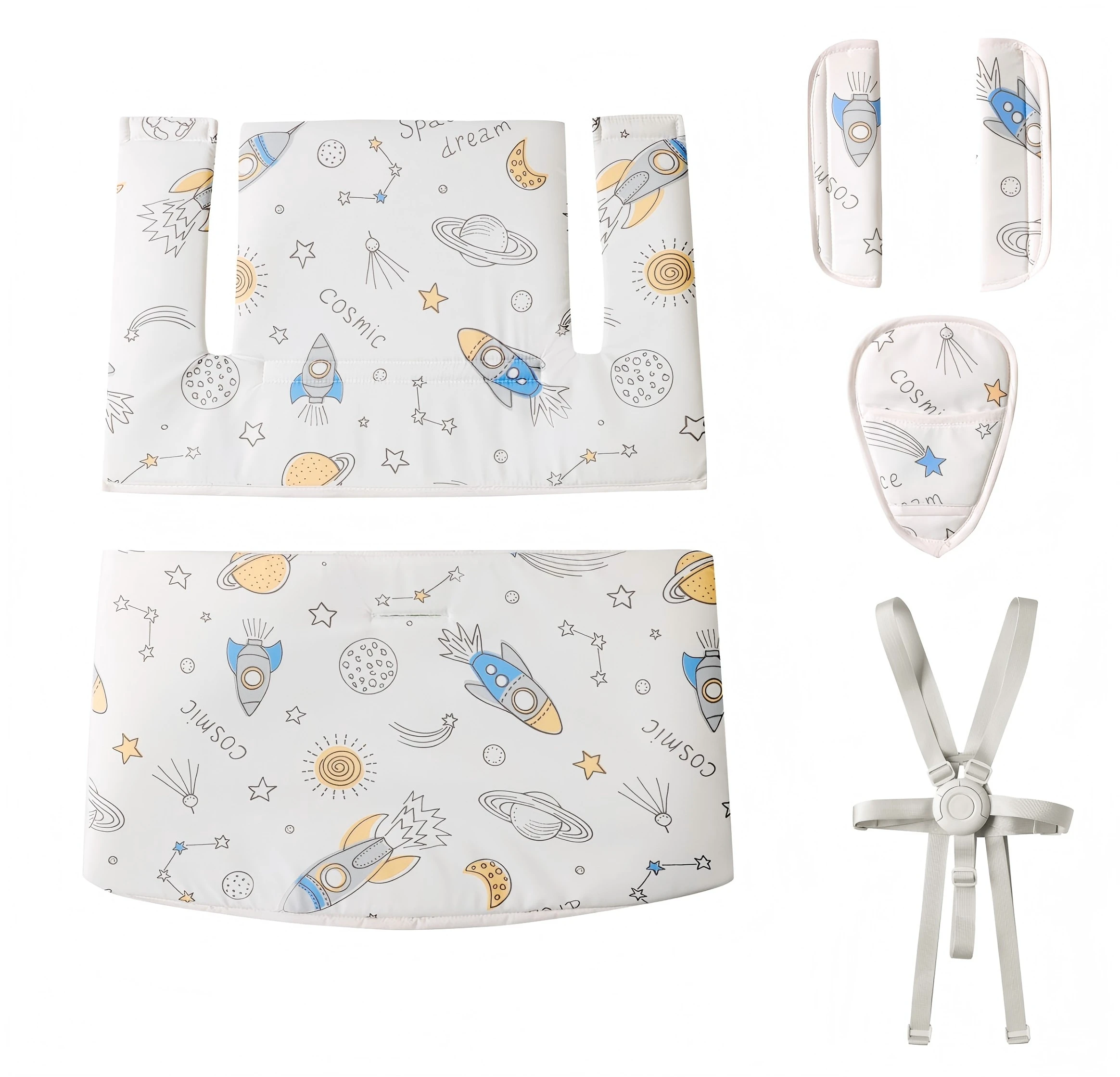 

Cushion Compatible with Stokke Tripp Trapp cushion Seat Cover Compatible with Stokke Tripp Trapp Baby Chai