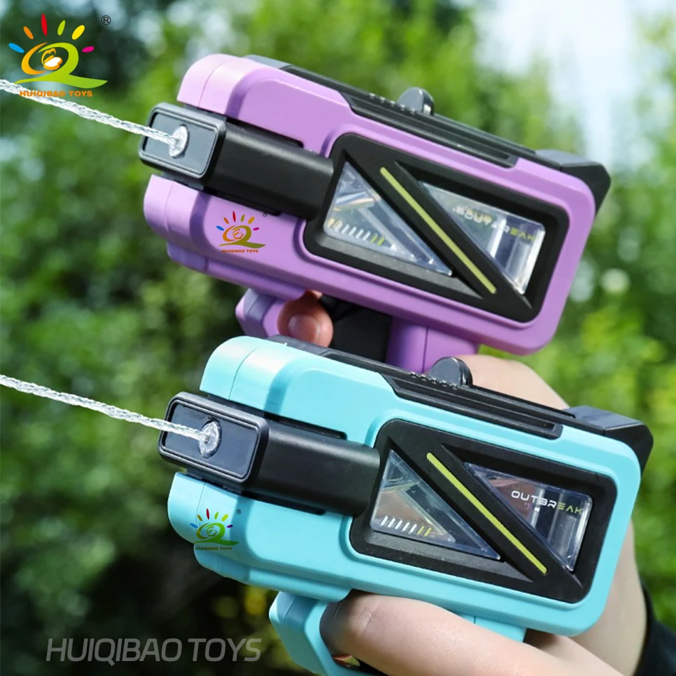 2025 technologie Transparente Wasser Pistole Pistole Schießen Spielzeug Automatische Sommer Im Freien Spielen Wasser Sport Strand Spielzeug Für Erwachsene Geschenk