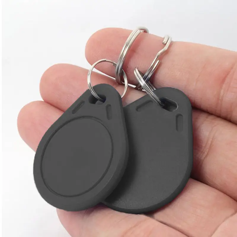 5Pcs 13.56MHz Mi-fare RFID Tag Waterproof IC Keyfob Token Access Control Door Entry Smart Security System Read ONLY