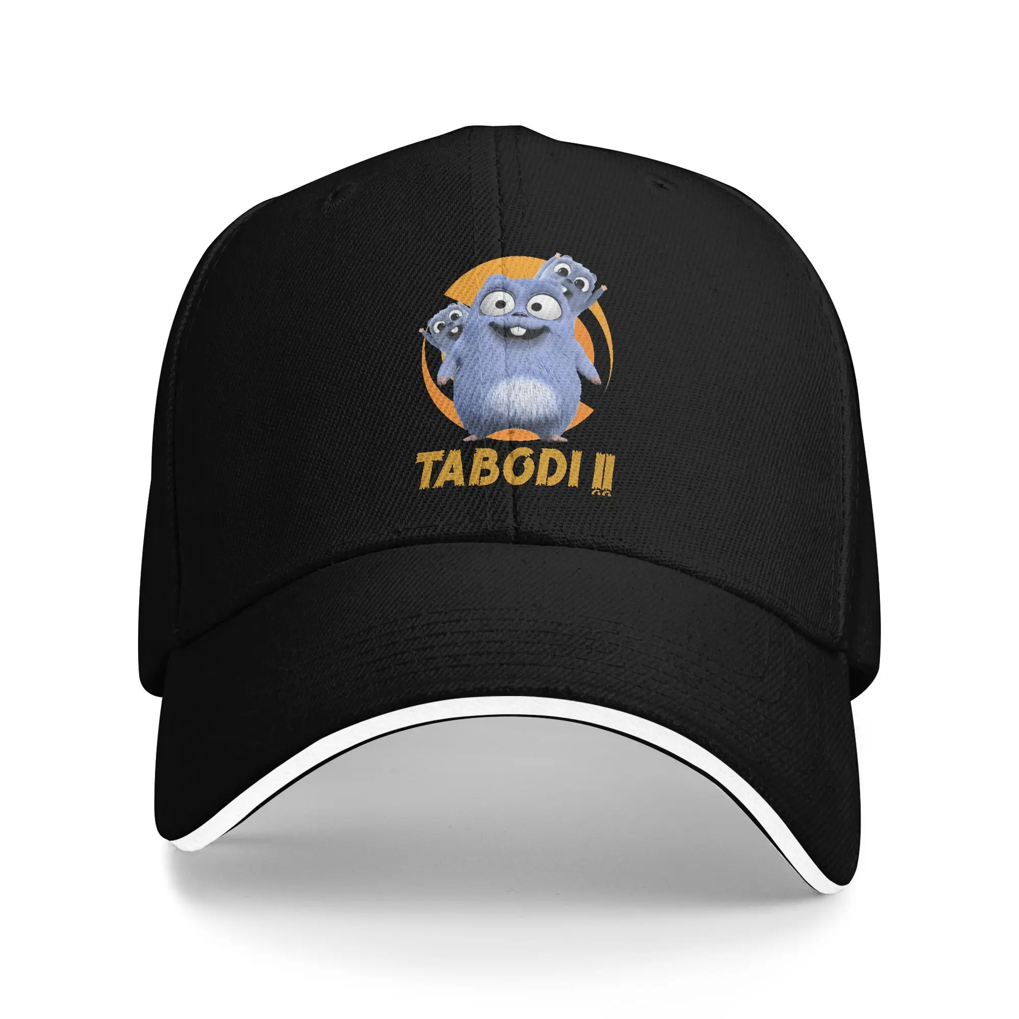 

Tabodi Grizzly and Lemmings Baseball Cap Vintage Cartoon Sandwich Hats for Men Women Adjustable Dad Hat Outdoor