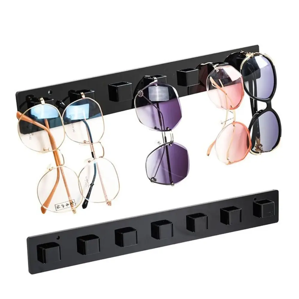 New Acrylic Sunglasses Display Rack Portable Wall Mounted Storage Shelf Convenient Storage Holder Household Office